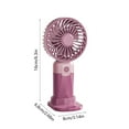 thumbnail image 5 of Mini Fans Three Speed Handheld USB Small Fan Portable Charging Fan Desktop Fan Base Can Be Used As A Mobile Phone Support, 5 of 6