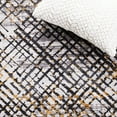 thumbnail image 5 of SAFAVIEH Amelia Francis Abstract Area Rug, Gray/Gold, 5'5" x 7'7", 5 of 11