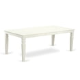 thumbnail image 2 of East West Furniture Dining Room Set Linen White, LGDA9-LWH-W, 2 of 5