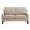 Loveseat-Taupe, variant on Modern 1 Seater Velvet Sofa, Upholstered Armchair with Removable Cushions and Wood Legs for Living Room Office Apartment