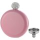 thumbnail image 1 of Botella de bolsillo de acero inoxidable 18/8 JM 5 oz color rosa, 1 of 5
