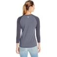thumbnail image 2 of Soffe T-Shirt de Baseball Chiné pour Femmes - 3050V, 2 of 2