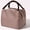 Brown, variant on Guodhu Clearance Under $1 Guodhu Lunch Box Insulated Reusable Portable Stripe Oxford cloth Lunch Bag Leakproof Cooler Bag for School Lunches Work Lunches Outdoor Picnics Lunch Box for Women Men(Blue)