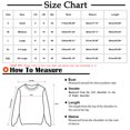 thumbnail image 3 of JUUYY Womens Color Block Texture Long Sleeve Tee Shirt Loose Casual Round Neck Cotton T-Shirts Tops Pullover Dark Gray S, 3 of 7