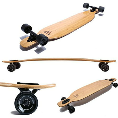 Magneto Longboards Bamboo Longboards for Cruising. Carving. Free-Style. Downhill and (Best Longboard Wheels For Cruising And Carving)