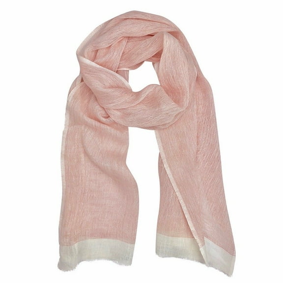 Gauze Linen Two-Toned Scarf
