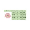 thumbnail image 2 of Toddler Baby Girl Easter Outfit Sequin Letter Embroidery Long Sleeve Crewneck Sweatshirt Tops Cute Spring Clothes, 2 of 8