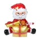 thumbnail image 1 of Decoración inflable del globo de Papá Noel Globo de la Navidad Decoración del globo del papel de aluminio, 1 of 7