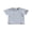 Gray, variant on Toddler Kids Girls Boys Summer Casual Tops 6 12 18 24 Months 2T 3T 4T Solid Color Short Sleeve O Neck Loose T-shirt