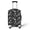 White Paw Print Pattern, variant on HELLHERO Space Rainbow Design Unique Luggage Protector for Friend, All Size Anti Abrasion Wear Resistant Luggage Protective Cover