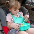 thumbnail image 3 of Silicone Baby Bibs Set Of 2, with Food Container and Food Catcher Pocket, BPA Free Waterproof Soft Durable Adjustable Silicone Bibs for Babies & Toddlers, 3 of 9