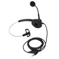 thumbnail image 2 of Business Headset, Adjustable Volume Single Ear Customer Service Headphone Lightweight 3.5mm With Mic For Home, 2 of 8