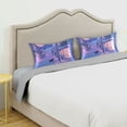 thumbnail image 3 of Yayeee Pillowcase Standard Size Set of 2 Satin Wrinkle Resistant Pillow Case, Cat Walking in Street, 3 of 7