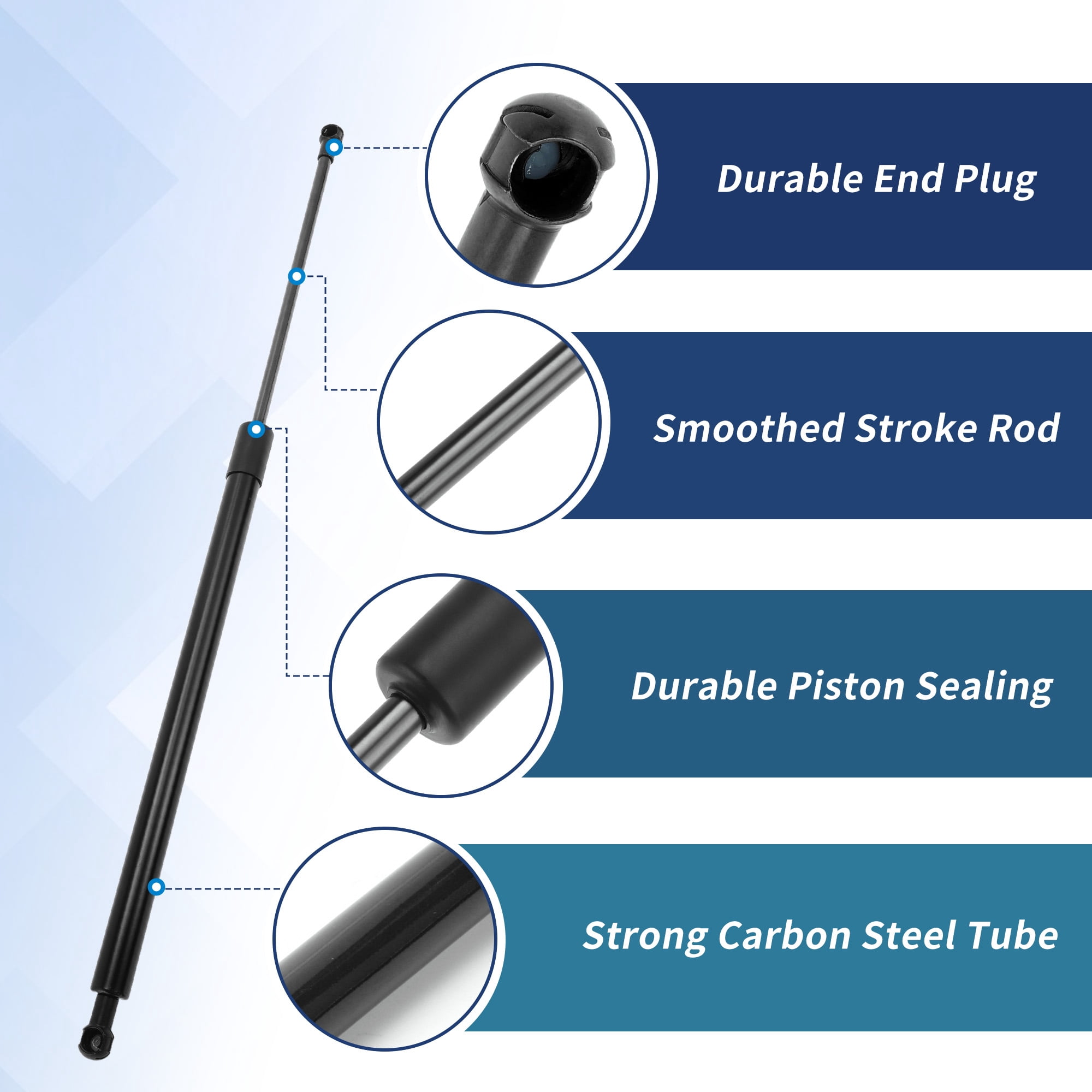 Unique Bargains 2Pcs Tailgate Lift Supports Struts for Mitsubishi Outlander 2015-2021
