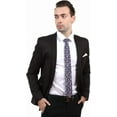 thumbnail image 3 of Men's Cotton Printed Floral Tie 2.56" Skinny Narrow Necktie, 3 of 7