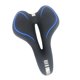thumbnail image 3 of Sillín de bicicleta, cojín para asiento de bicicleta, sillín de bicicleta para bicicleta de carretera, bicicleta de montaña, equipo de equitación, Azul, 3 of 8