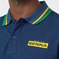 thumbnail image 4 of Ayrton Senna Men's Logo Polo Shirt, 4 of 7