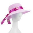 thumbnail image 2 of SPRING PARK Women Sun Hat Trendy Fisherman Hats Breathable Wide Brim Fishing Summer Sun Hat, 2 of 8