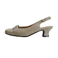 thumbnail image 3 of FLORAL Abigail Women's Wide Width Slingback Square Toe Dress Pumps, 3 of 11