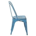 thumbnail image 4 of Chaise Sans Accoudoirs, Bleu Royal Antique, Lot de 4, 4 of 4