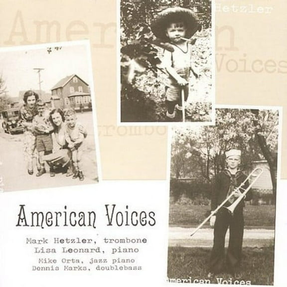 Mark Hetzler - American Voices - Classical - CD