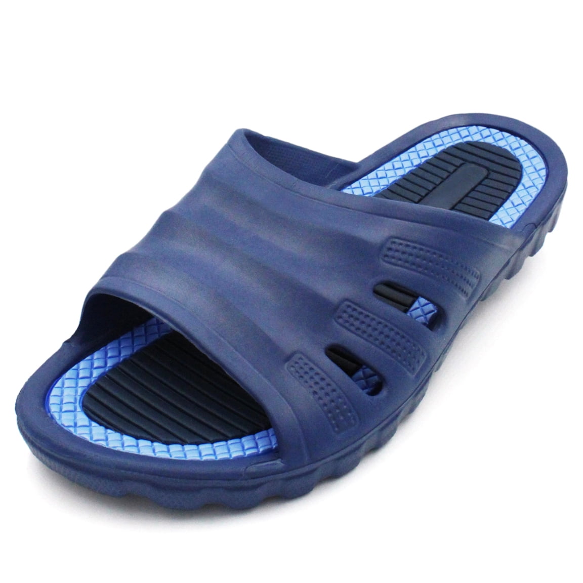 Mens Contrast Sports Summer Slider Slipper Flip Flop Sandals Size 7 8 9 10 11 12 