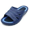 thumbnail image 1 of SLM Men's Ventilated Slide Cushion Sandals Sports Flip Flop, 1 of 2
