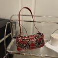 thumbnail image 6 of SPEKSEE Women Y2K Buckle Underarm Shoulder Bag, Vintage PU Leather Baguette Handbag, Versatile Crossbody Hobo Bag for Daily Streetwear Commuting, 6 of 8