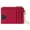 Hot Pink, variant on YOUSNH Women Wallet Fashionable New Pattern Simple Solid Color Multi Card Practical Zipper Wallet Pink