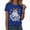Dark Blue, variant on TOWED22 Halloween Shirts Woman Ghost Graphic Crewneck Short Sleeve Tee Shirt Short Sleeve Funny Tops Tshirts(Purple,XXL)