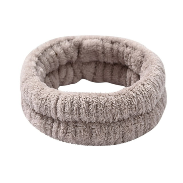Bandeau Élastique pour Femmes Marron avec Nœud Accessoires Cheveux Mignons