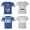 Men Royal / Women Heather, variant on I Only Have Eyes For Him Her Matching Couple Cotton Jerseys (Men Royal / Women Heather) (Men XXL / Women M)