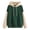 AB842 Army Green, variant on Tisuna Womens Color Block Hoodies Casual Long Sleeve Pullover Tops Comfort Fit Sweatshirts With Pockets Workout Fall Winter Clothes Size L