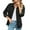 b-Black, variant on Womens Corduroy Shacket Jacket Button Down Solid Long Sleeve Lapel Shirts Oversized Fall 2025 Fashion Outerwear Top