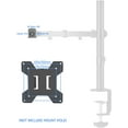thumbnail image 3 of Single LCD Computer Monitor Standing Desk Stand Mount Riser for to Screen with Swivel Height Adjustable Rotation & mm Vesa Base Stand, 3 of 6