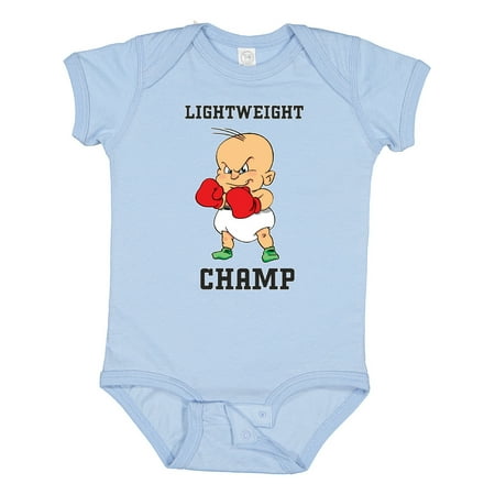 

Inktastic NICU Baby Boxer Lightweight Champ Gift Baby Boy or Baby Girl Bodysuit