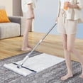 thumbnail image 2 of Vikakiooze 2-in-1 Floor Cleaning Mop Dry And Wet Floor Cleaner Sweep And Mop Kit Electrostatic Mop, 2 of 7