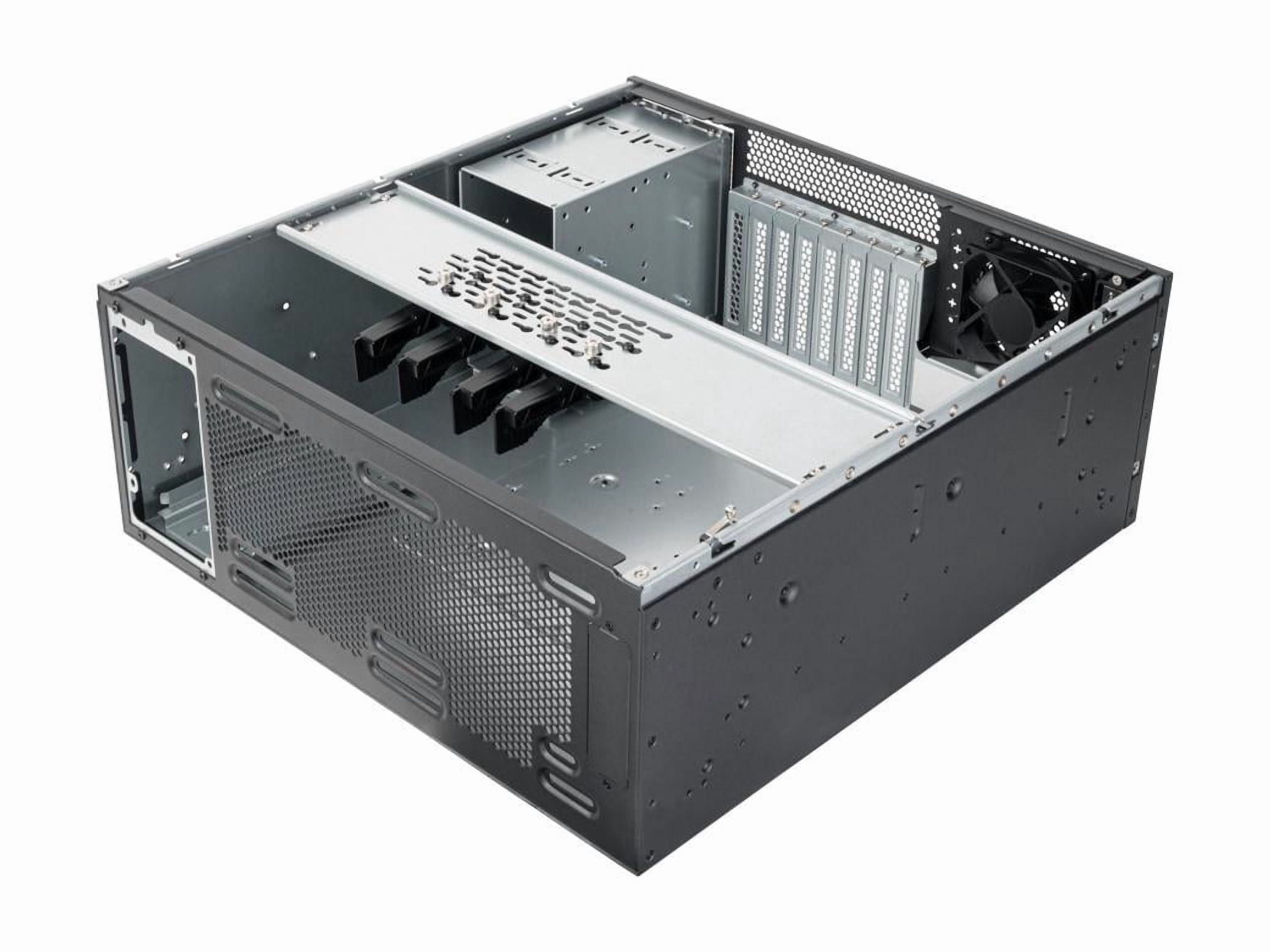 SilverStone Technology RM46-502-I 4U Interchangeable Rackmount Chassis with Front Accessible Expansion Slots  SST-RM46-502-I