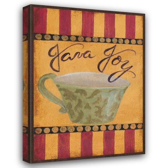 Pamela Smith 14x18 Gallery Wrapped Canvas Wall Art Titled - Java Joy
