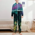 thumbnail image 2 of Scooby-Doo Pajamas One Piece Hooded Union Suit Onesie PJs Sleepwear, 2 of 7