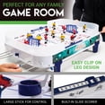 thumbnail image 5 of Franklin Sports Table Top Rod Hockey Game Set - Perfect Hockey Toy + Gameroom Game for Kids + Family - Mini Tabletop Rod Hockey Board + Pucks Included, 5 of 6