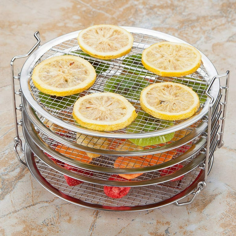 Dehydrator Rack 5-Tier Stackable Stainless Steel Food Drying Stand for Air  Fryer Pressure Cooker kitchen Accessories - China Dehydrator Rack Stand and  Dehydrator Stand price