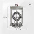 thumbnail image 2 of Colgante para árbol de Navidad, adornos navideños de metal de peltre macizo, decoraciones, 2 of 2