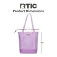 thumbnail image 4 of RTIC Everyday Insulated Slim Tote Bag, 15 Ltr Cooler Bag, Leak-Free Interior,  Lavender, 4 of 5