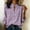 A1-Purple, variant on Mandarin Collar Tops for Women Print Minimalist Retro Printing Blouse Tops for Women Causal Shirt for Women Boho Floral Shirt Teacher Shirts Spring Summer Top Blue L