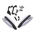 thumbnail image 2 of Almencla Motorcycle Handguards Brake Guards Supplies Motorcycle Accessories Windproof Multipurpose Practical Protector Hand Protection White, 2 of 6