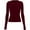 #4Wine, variant on Byworldtasic Womens Long Sleeve TopsSuper Thermal Long Sleeve Women Running, Ski Base Layer - Compression Shirts Woman, Workout Tops for Women