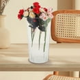thumbnail image 5 of FRCOLOR 1Pack Waking Flower Vase Transparent Round Design for Home Decor and Florists, 5 of 11