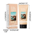 thumbnail image 4 of Xihbxyly Crema de Belleza para Piernas, Corrector Resistente Al Agua, Maquillaje para Cubrir Tatuajes, Solución para Unificar El Tono de Piel, Ideal para Citas y Fiestas, para Todo Tipo de Piel, Fórm, 4 of 7