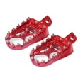 thumbnail image 4 of Motorcycle Front Driver Footrests Footpegs for Motorcycle Front Driver Pedals XL883 2007-2010 Red, 4 of 8